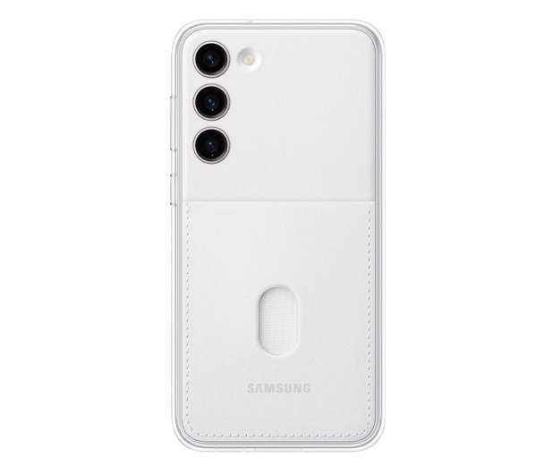 SAMSUNG Frame Case do Samsung S23+ Biały - 1110098 - zdjęcie